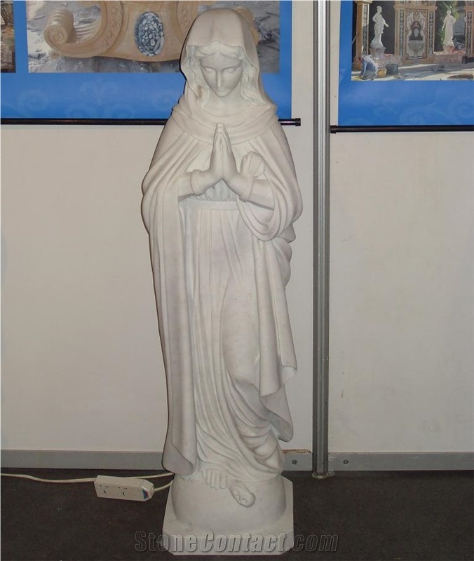 Praying Mary/Maria Memorial Sculptures/Statues