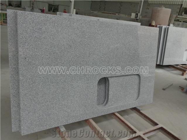 G603 Countertop, Light Grey Granite Kitchen Tops