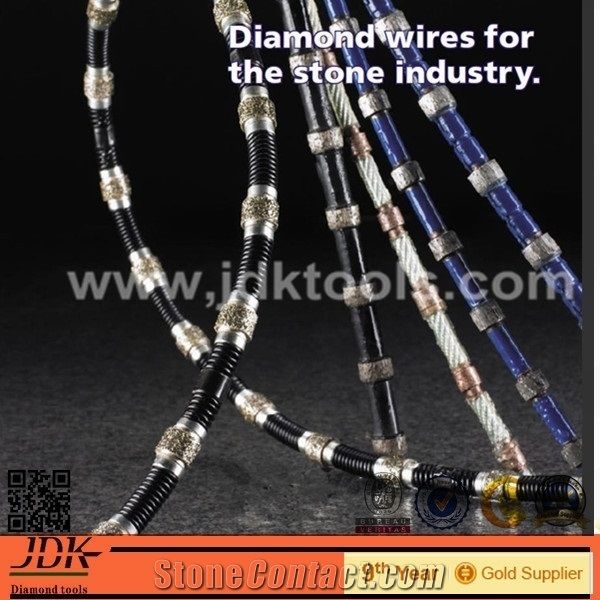 Diamond Wire Saw For Granite Marble Quarry And Profiling