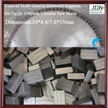 Granite Diamond Segment for Circular Saw Blade