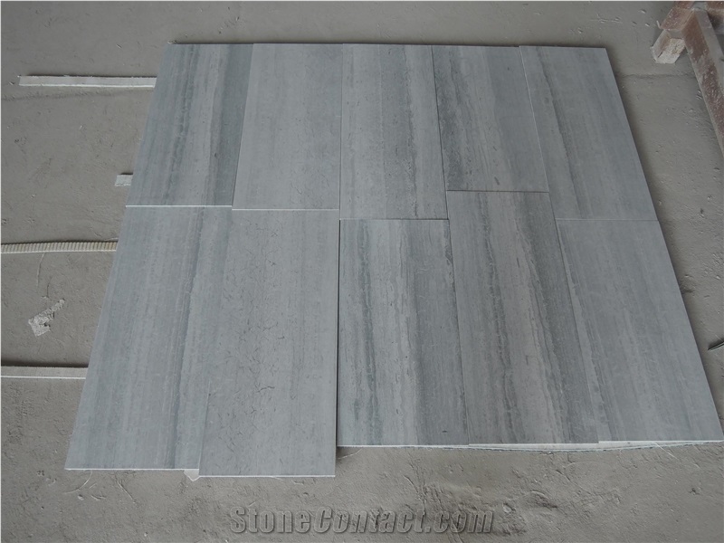 Blue Wood Marble Vein Cut Slab,Wall&Floor Covering