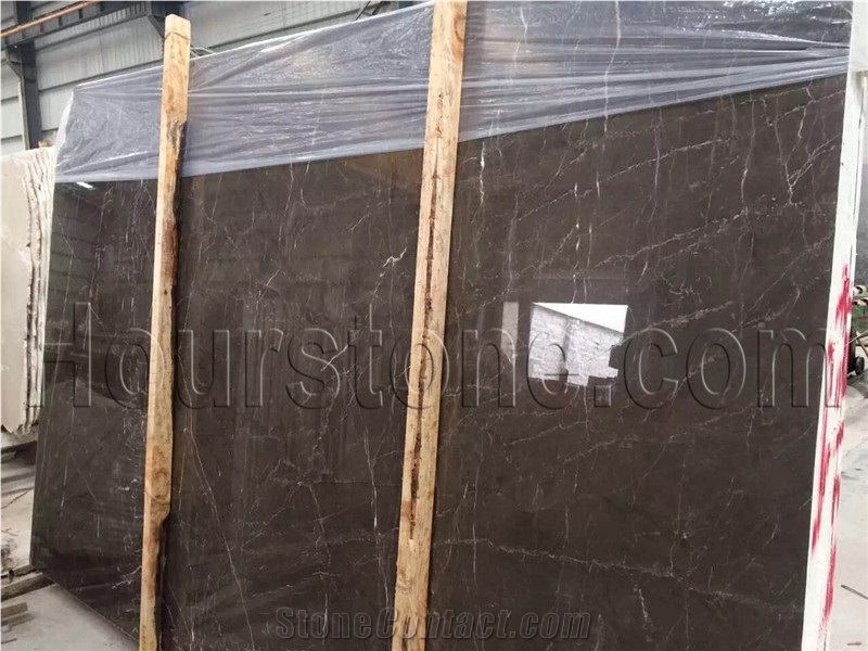 China Coffee Mousse Marble Stone Tiles,Slabs
