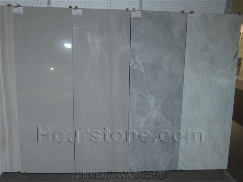 Damo Grey Marble Slabs for Interior Decoration