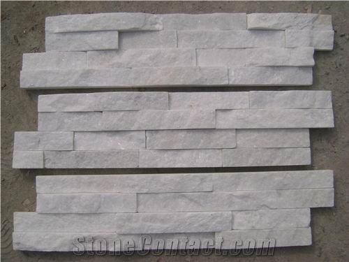 Chinese White Quartzite Stone Veneer (Own Factory)
