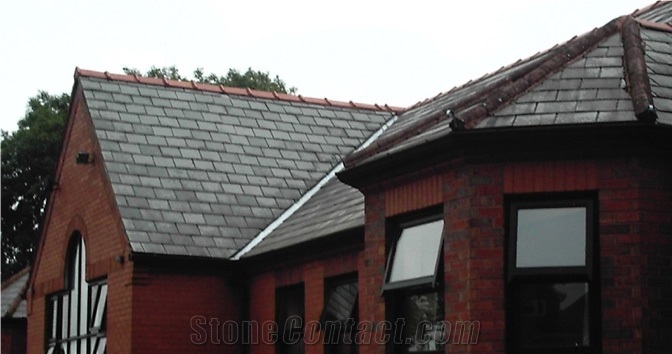 Brazilian Grey Slate Roofing Tiles