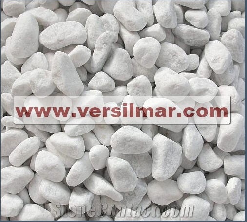 Bianco Carrara Pebbles Mm.7/15