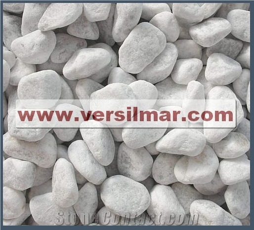 Bianco Carrara Pebbles Mm.7/15