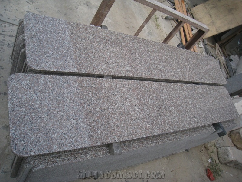 Chinese Misty Mauve Pink G664 Granite Slabs &Tiles