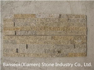 China Yellow Sandstone Cultured Stone, Wall Stone