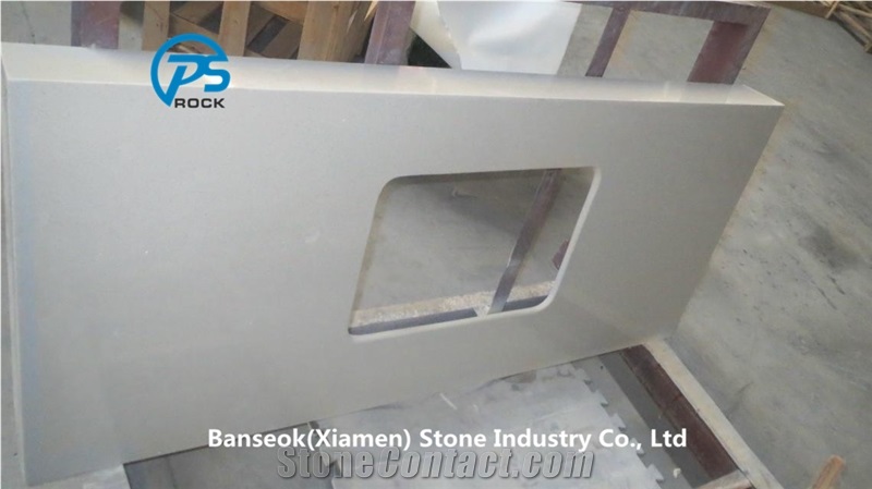 China White Sandstone Countertop