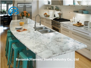 White Marble Kitchen Top&Countertop