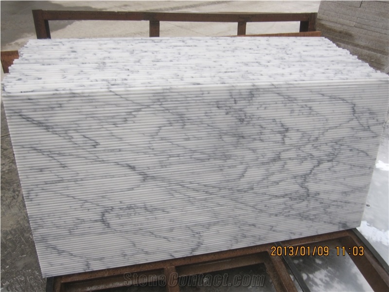 Arabescato Carrara White Marble Slabs & Tiles