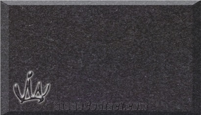 Indian Impala Granite Slabs & Tiles, Black Polished Granite Flooring Tiles, Walling Tiles