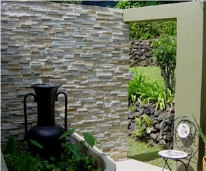 Slate Wall Cladding Cultured Stone Stacked Stone
