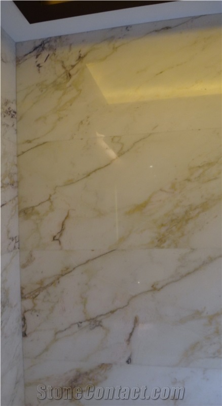 Calacatta Gold White Marble Tile Slabs Wall Cladding,Floor Covering Walling Pattern Tile
