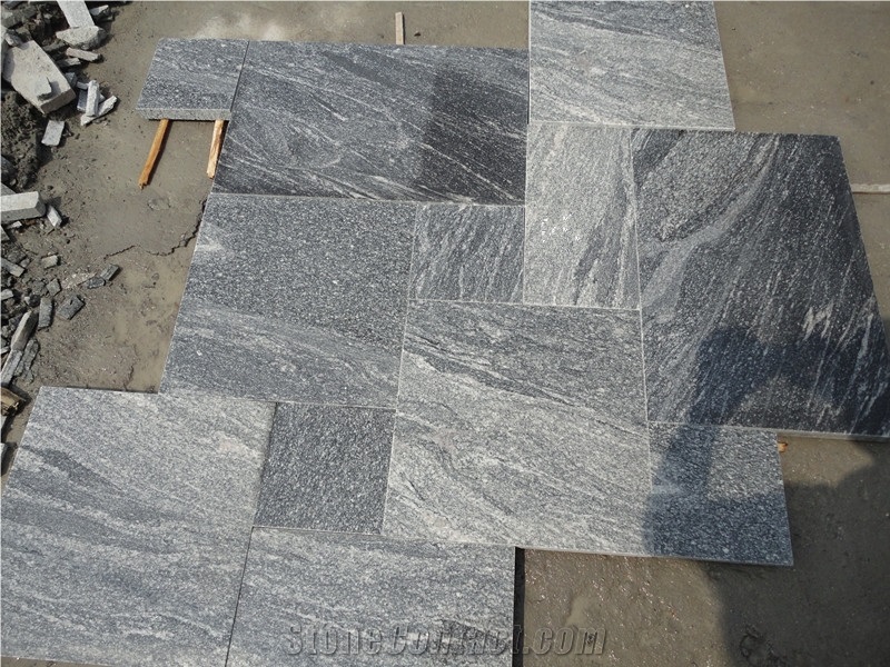 G302 Nero Santiago Granite Tile Exterior Garden Floor Paving