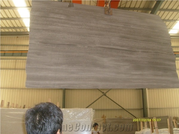 Grey Wood Grain Marble,China Grey Wooden Vein Marble Big Slabs Tiles Panel Wall Cladding,Garden Floor Covering,Interior Walling Tile
