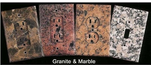 Granite Switch Plate Cover Electrical Outlet Cove