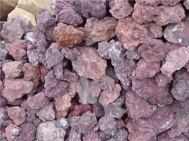 Red Pumice Stone Pebbles