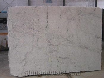 Branco Siena White Granite Slabs & Tiles Brazil