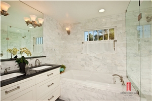 Bathroom Kitchen Italy Bianco Carrara Marble Tile