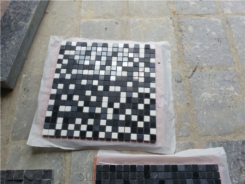 Vietnam White Marble Mosaic Tiles