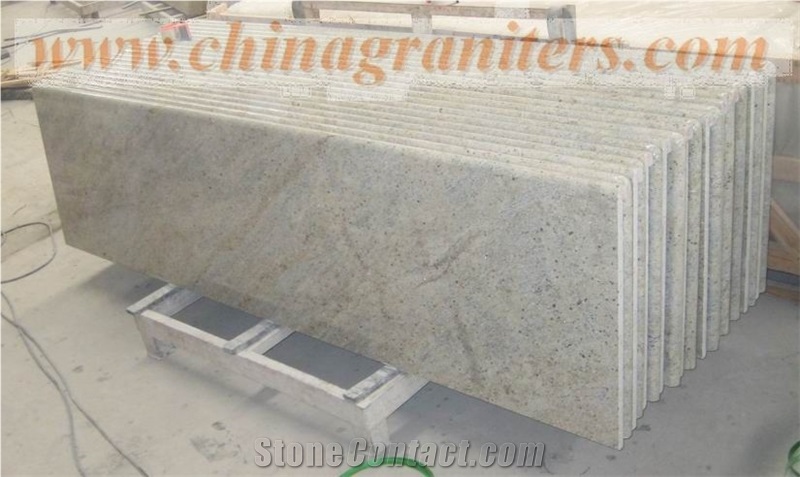 Kashmire White, Granite Prefabricated Countertop