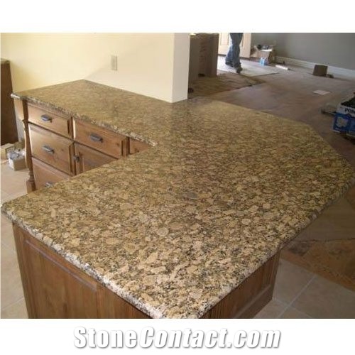 Kitchen Countertop,Yellow Granite Countertop
