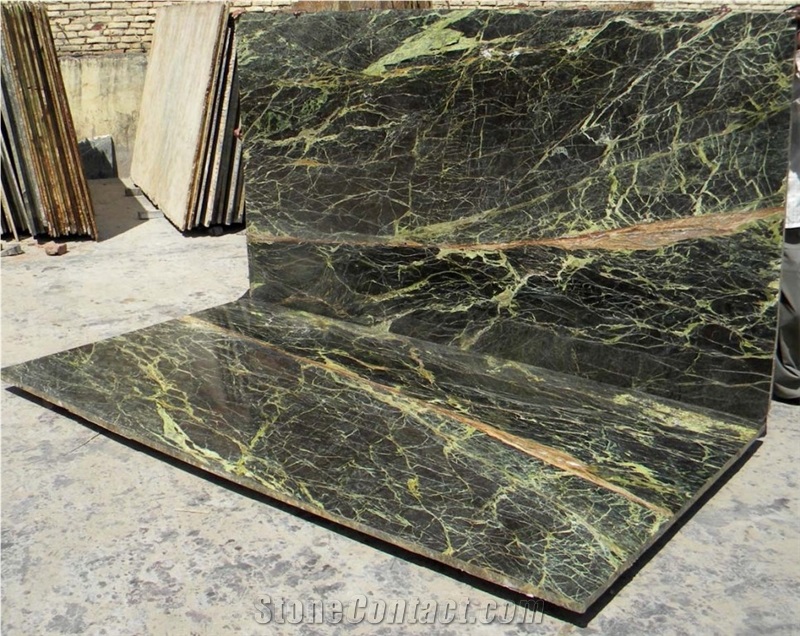Forest Green Marble Tiles & Slabs