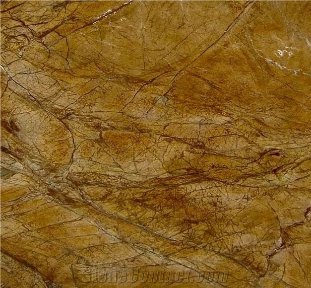 Rain Forest Gold Marble Polished Slabs