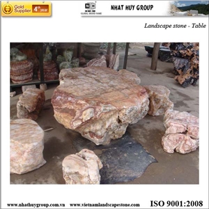 Vietnam Stone Table and Chair