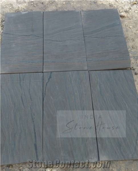 Lalitpur Grey Sandstone Slabs, Tiles, Cut to Size