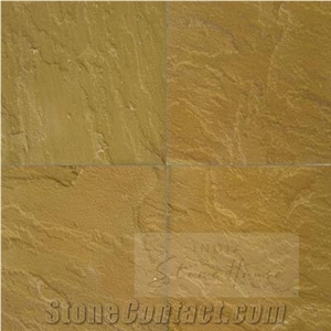Lalitpur Yellow Sandstone, Yellow Sandstone Slabs & Tiles