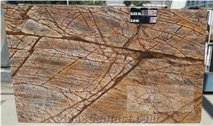 Rain Forest Brown Marble Slabs & Tiles ,Cafe Brown Marble
