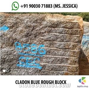 Cladon Blue Granite Slabs, Tiles