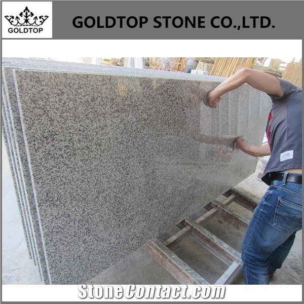 Custom Made Grey Granite Stone Kitchen Counter Top