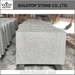 Flamed G603 Sesame White Granite Bullnose Edge Coping Tiles