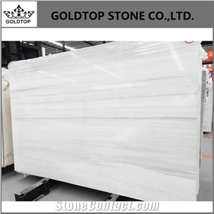 Polished Polar White Natural Stone Marble Wall Covering Tile