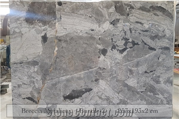 Metalicus Breccia Marble Tiles & Slabs