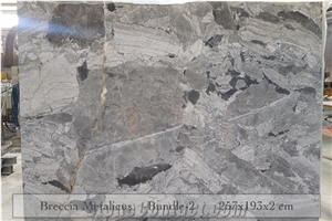 Metalicus Breccia Marble Tiles & Slabs