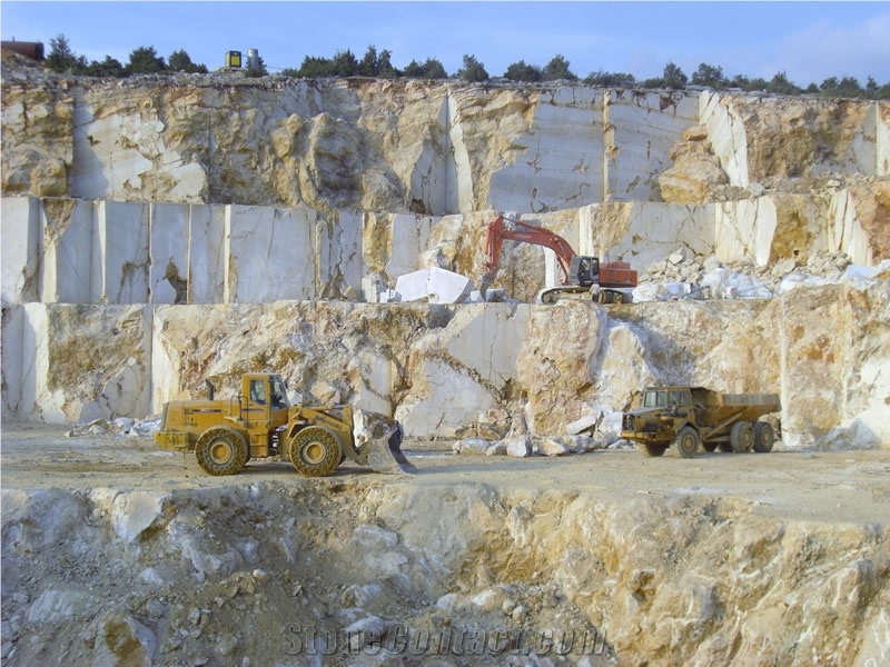 Wave Beige Marble Yenipazar Quarry