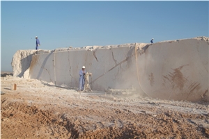 Desert Gold Oman Marble Quarry