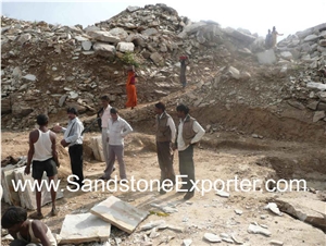 Gwalior Mint Sandstone Quarry