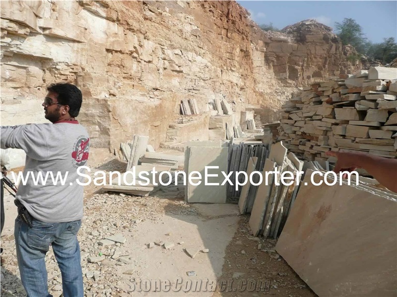 Gwalior Mint Sandstone Quarry