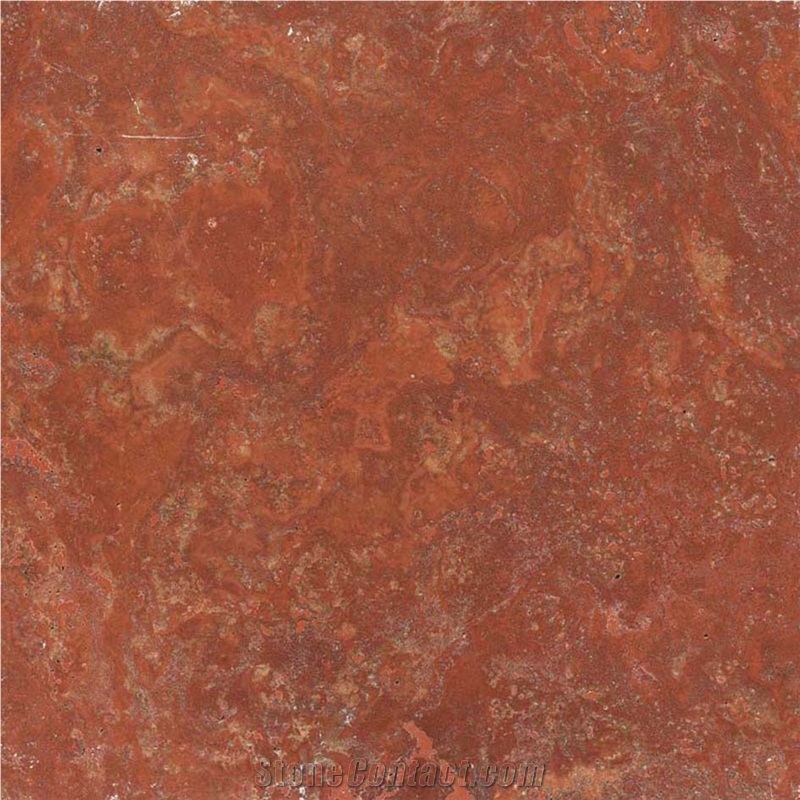 Persian Red Travertine Pazeno Quarry