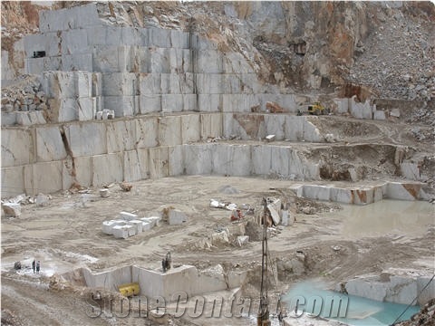 Afyon Gray Marble Quarry