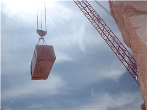 Rojo Breccia Marble Quarry