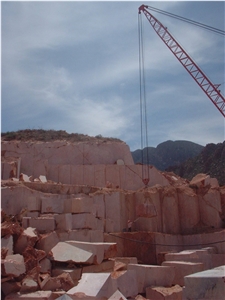 Rojo Breccia Marble Quarry