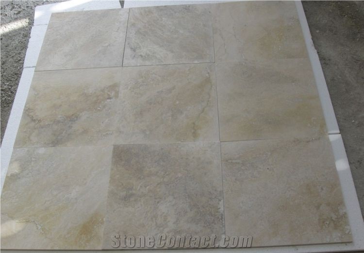 Classic Light Travertine Denizli Quarry