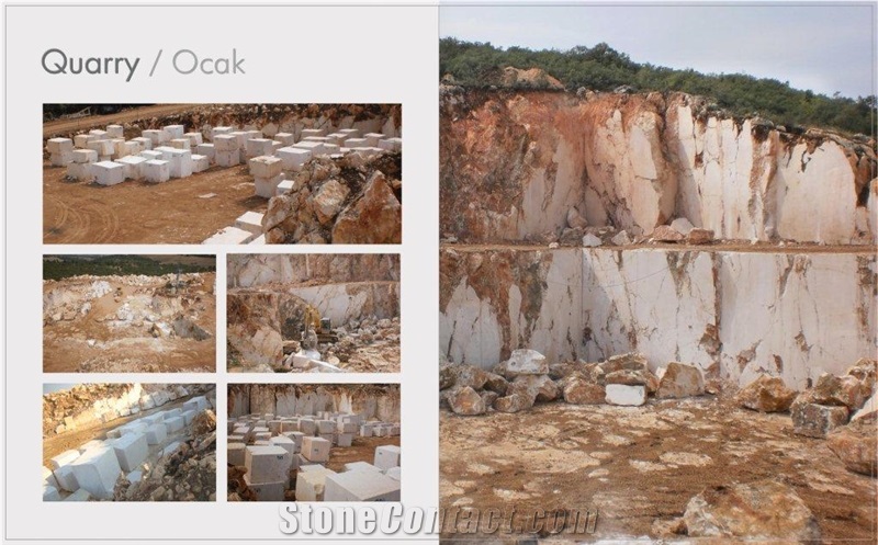 Crema Novita Marble Quarry